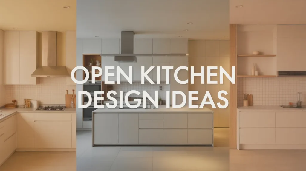 open kitchen design ideas
