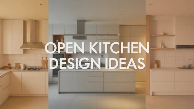 open kitchen design ideas