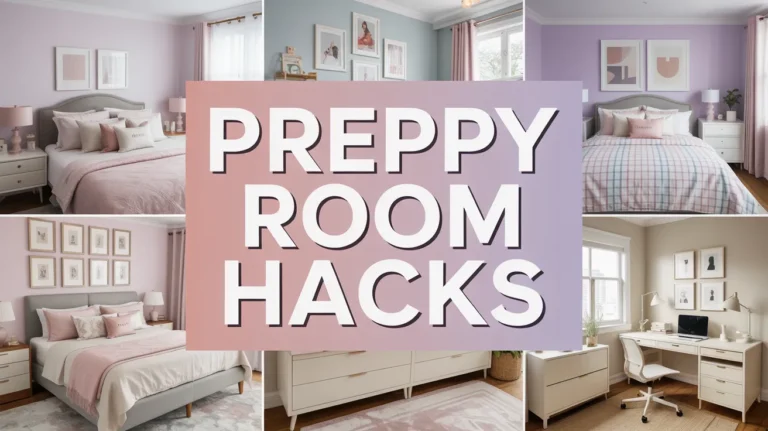 preppy room hacks