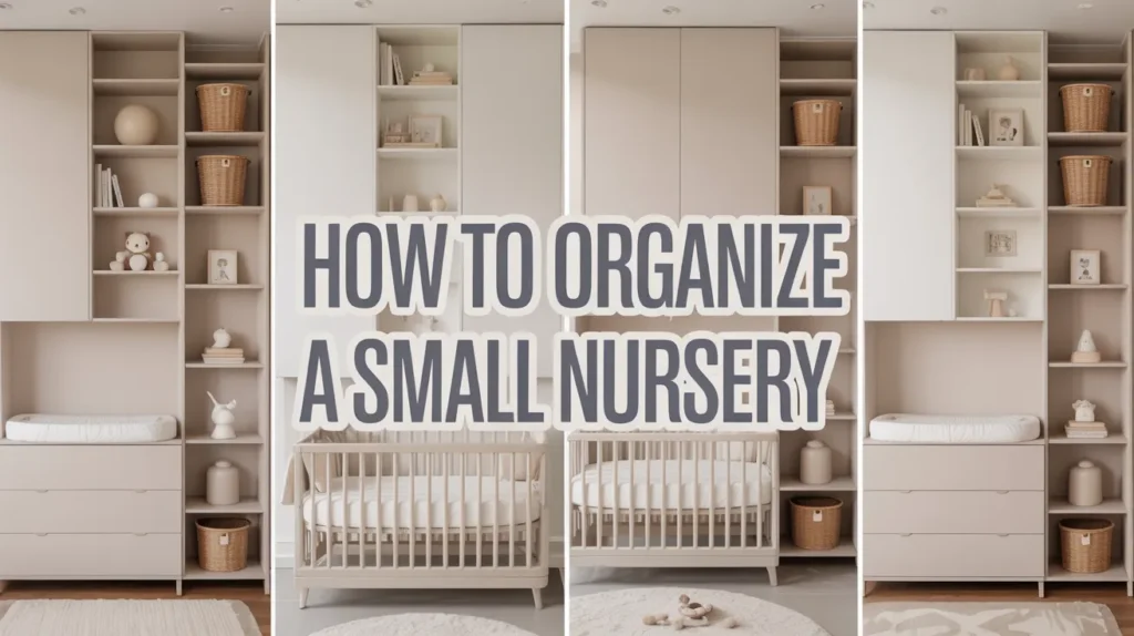 How to Organize a Small Nursery