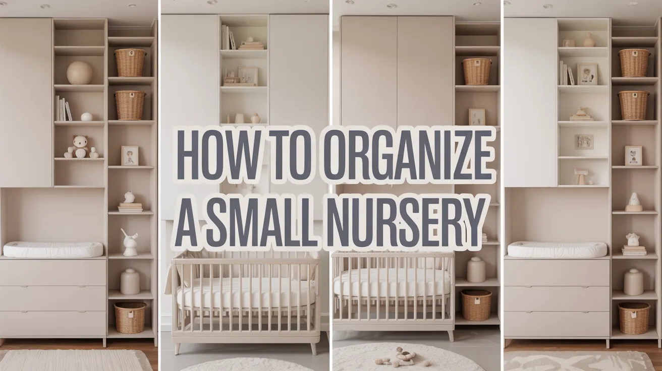 How to Organize a Small Nursery