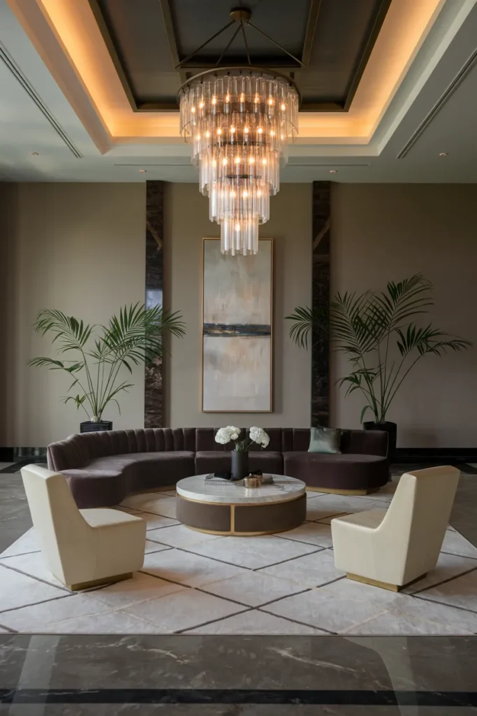 Add a Statement Chandelier