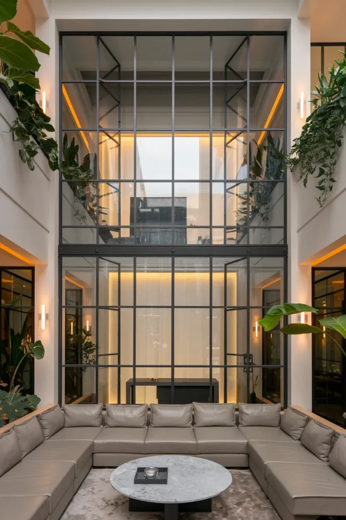 Add an Interior Glass Wall