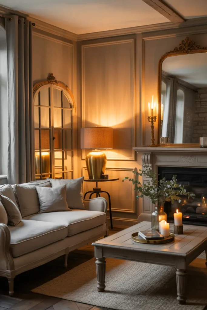 Aged Brass and Subtle Shine