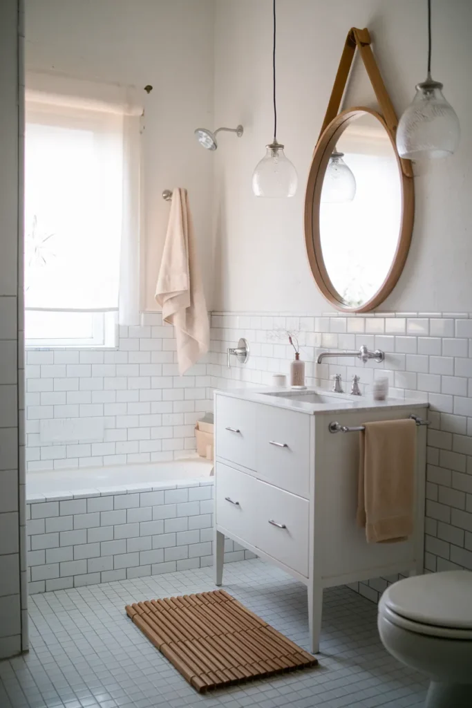 All White Scandinavian Haven