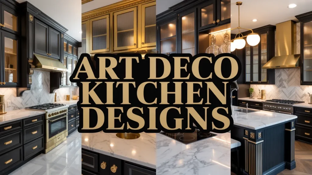 Art Deco kitchen designs