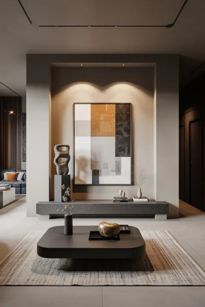 Artistic Modern Sunken Space