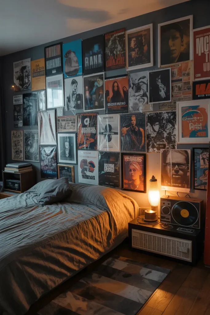 Band Posters and Wall Collages