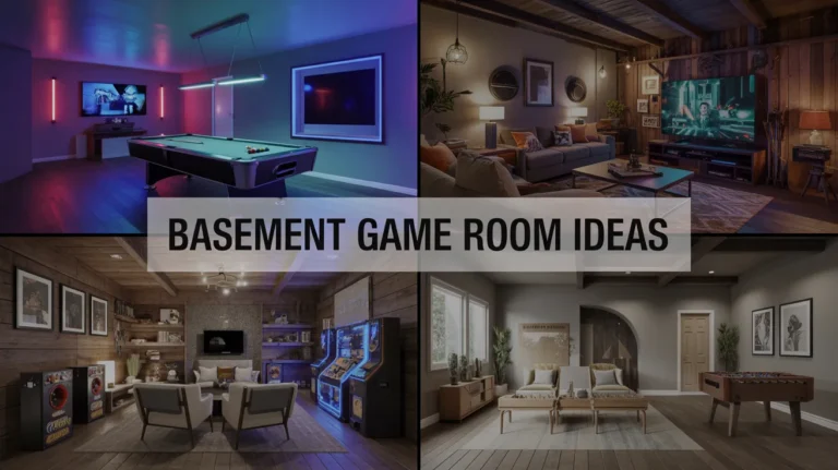 Basement Game Room Ideas