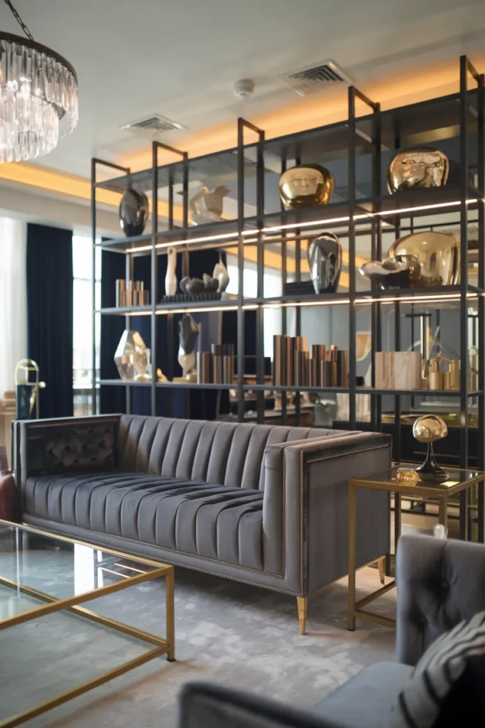 Blend Metallic Accents for Subtle Glamour