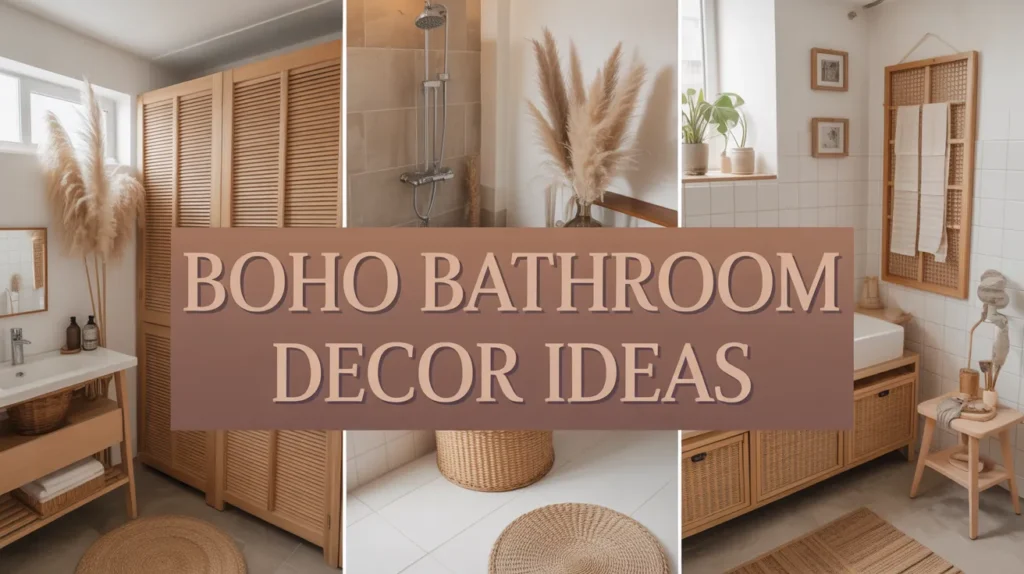 33 Boho Bathroom Decor Ideas That Turn Ordinary Spaces into Relaxed Retreats 1 Boho Bathroom Decor Ideas