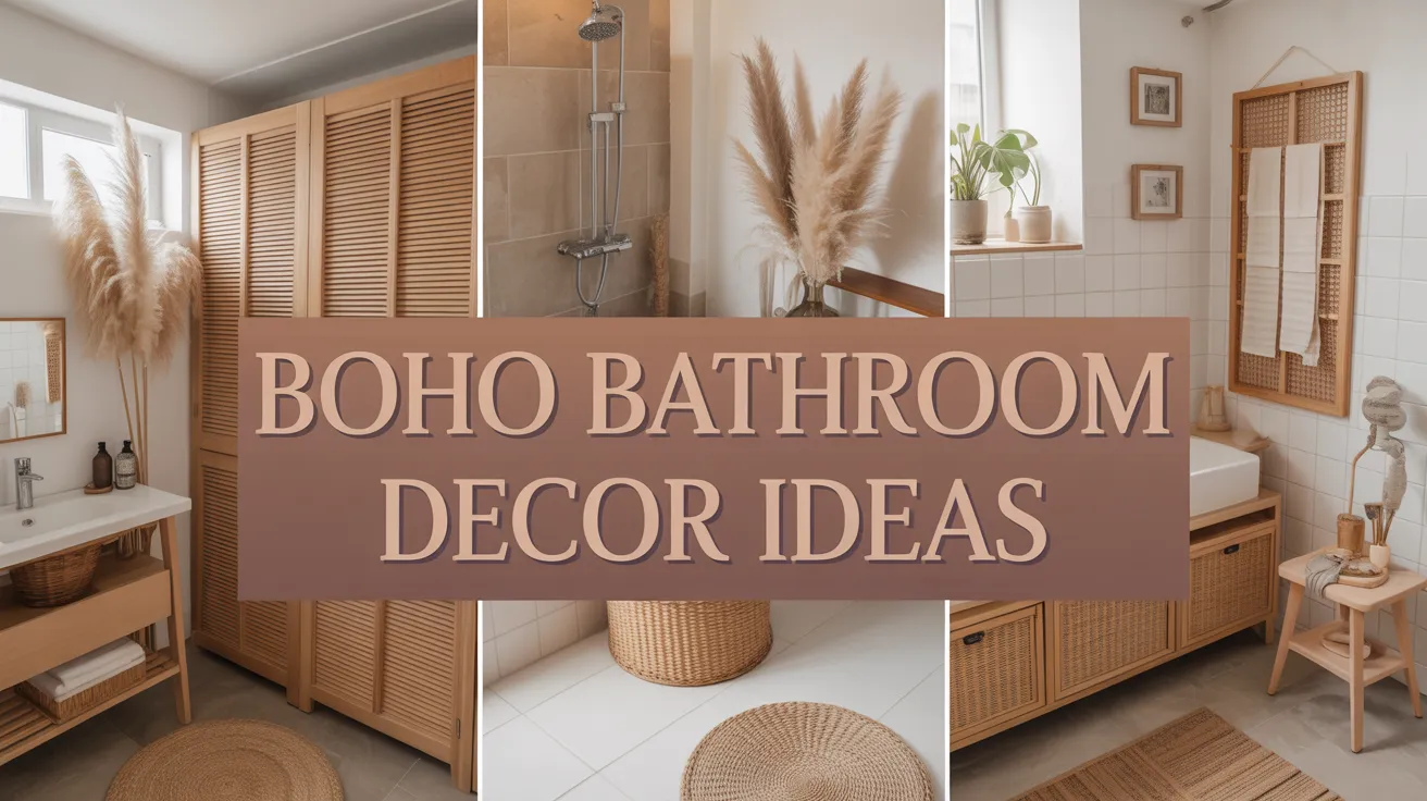 Boho Bathroom Decor Ideas