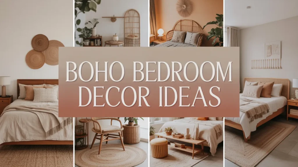 Boho bedroom ideas
