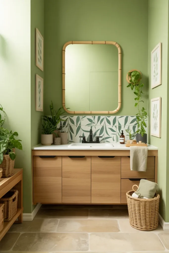 Botanical Bliss Bathroom