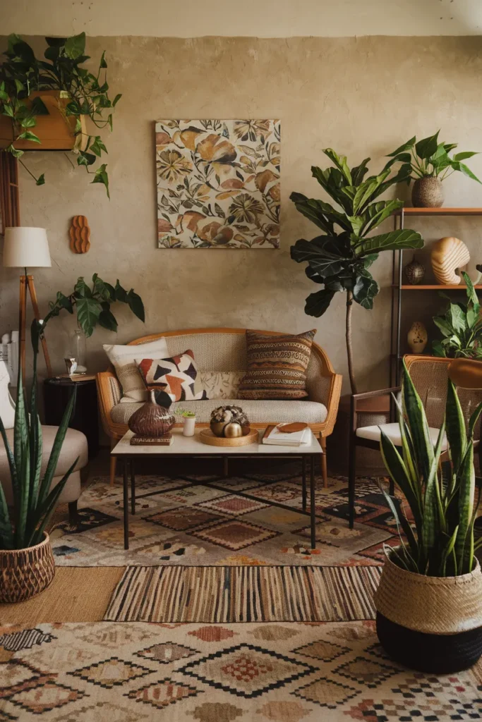 Bring Nature Indoors with Green Accents