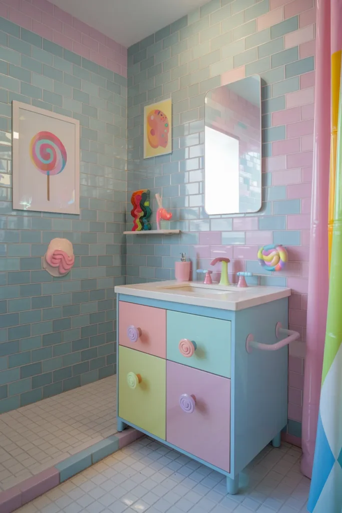 Candy Pop Bathroom