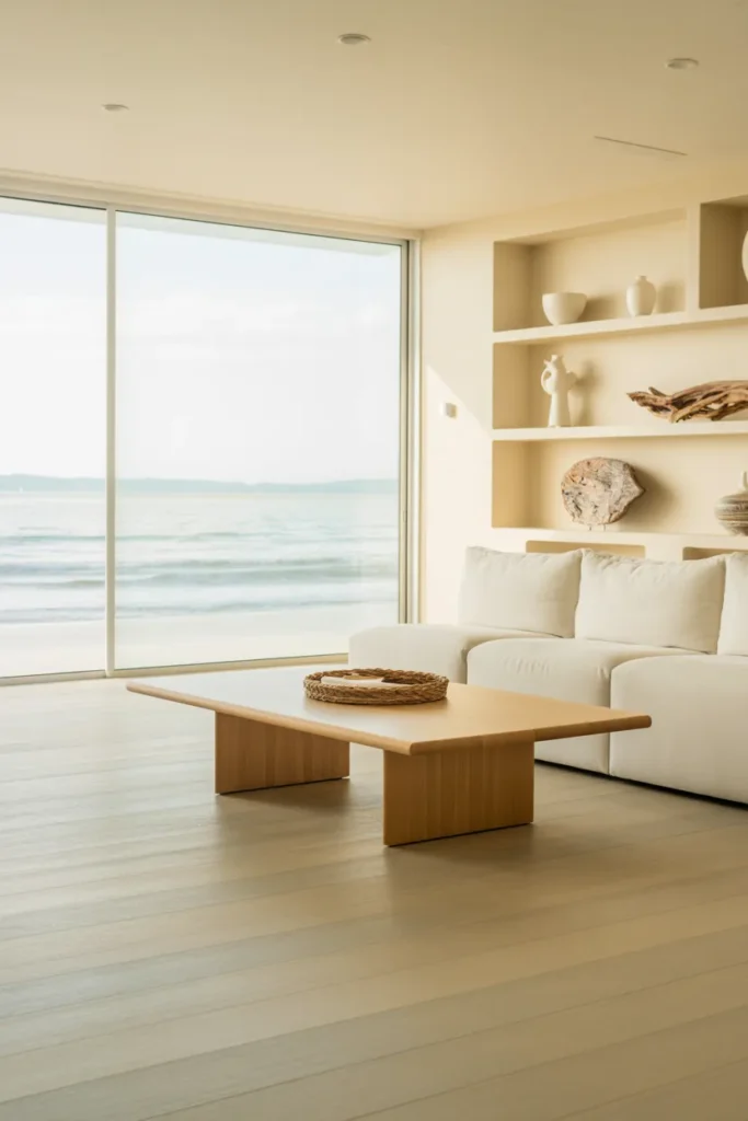 Coastal Minimalism with Clean Lines
