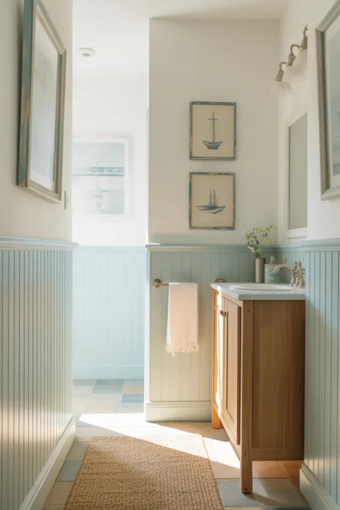 Coastal Wainscoting Charm