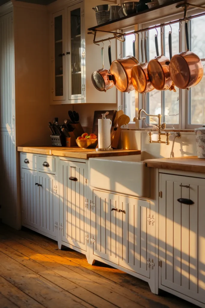 Copper Accents for Timeless Warmth