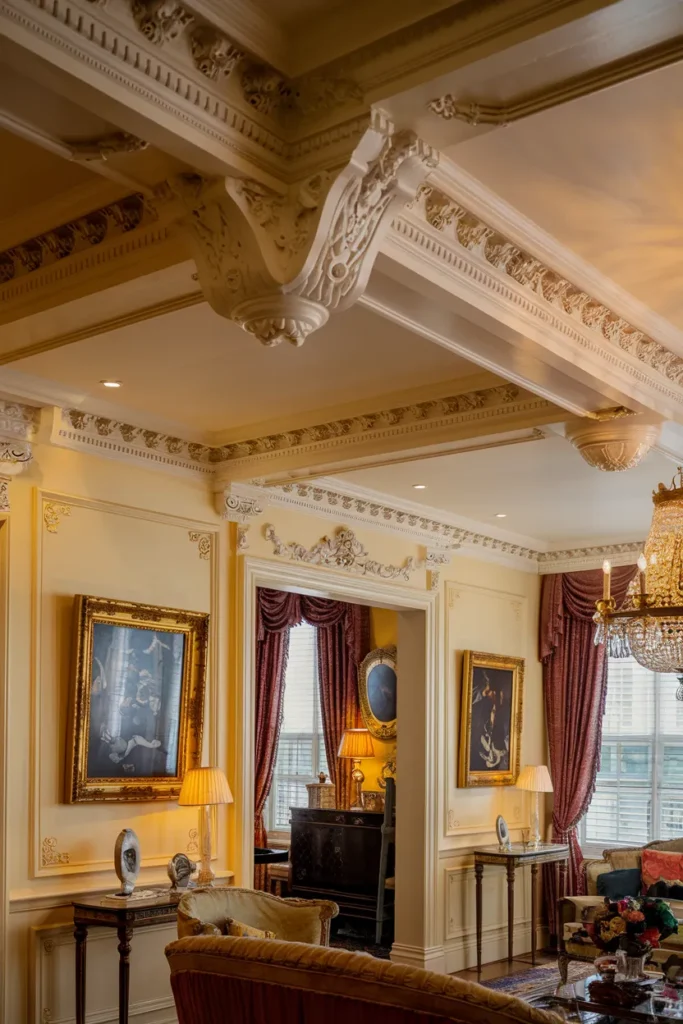 Crown Molding and Decorative Cornices