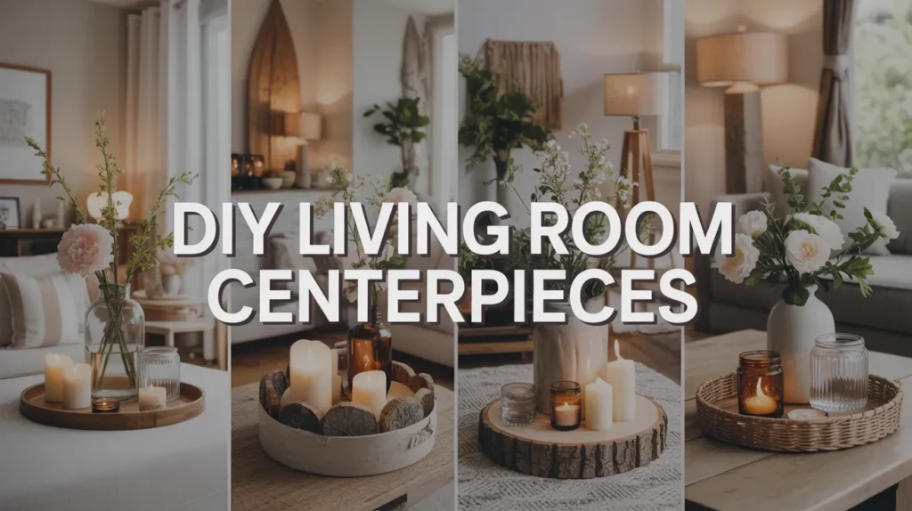 DIY Living Room Centerpieces