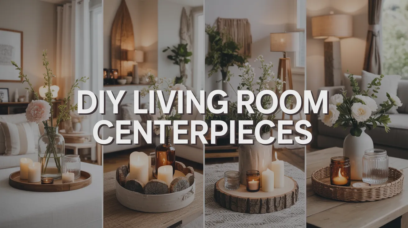 DIY Living Room Centerpieces