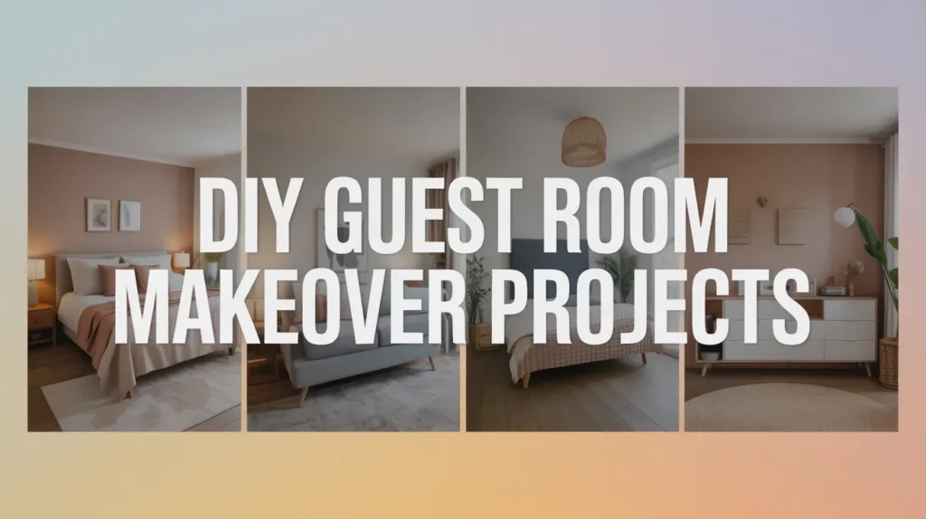 DIY guest room makeover projects