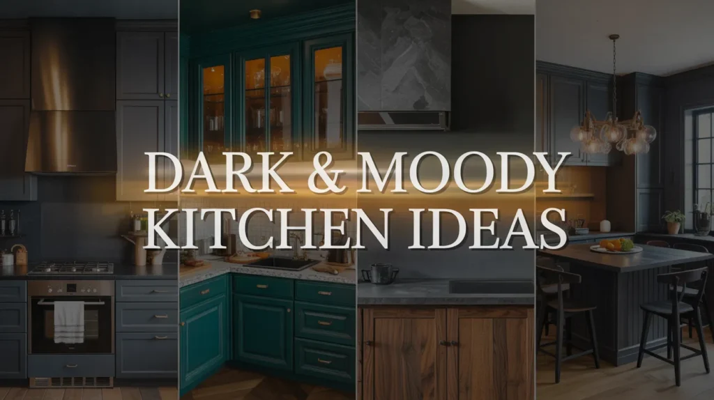 Dark & Moody Kitchen