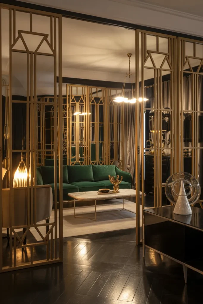 Decorative Screens That Add Glamorous Layers