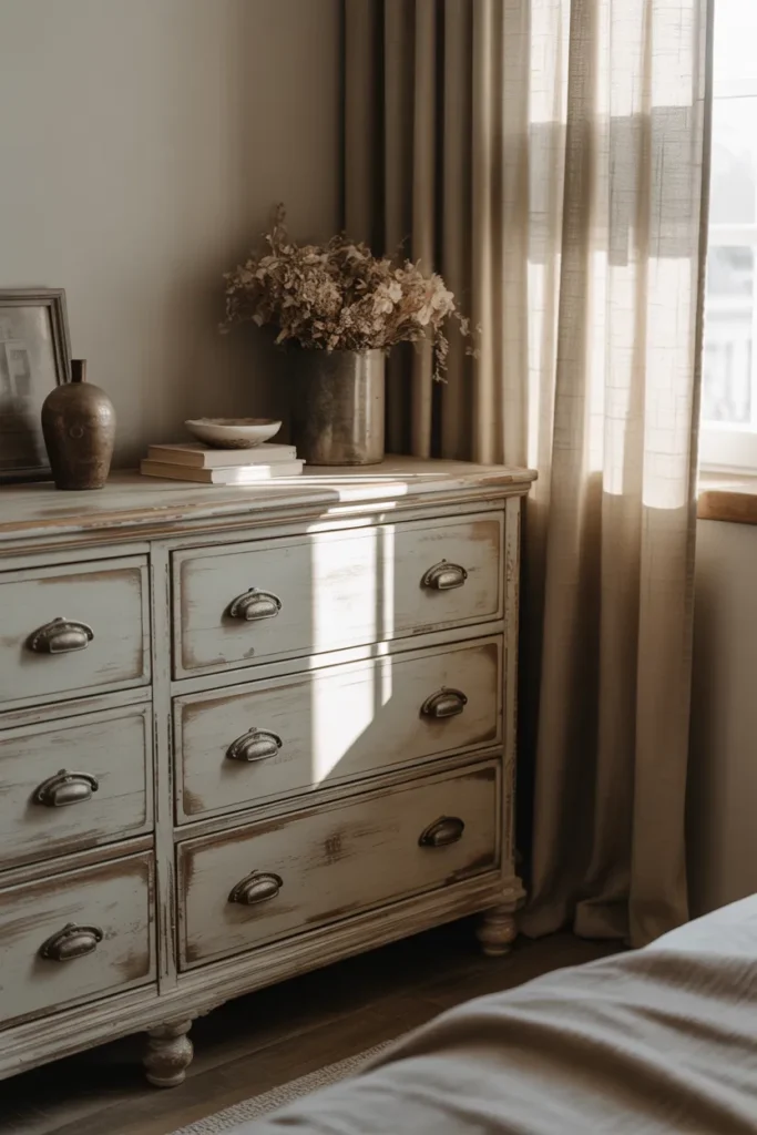 Distressed Dresser with Character