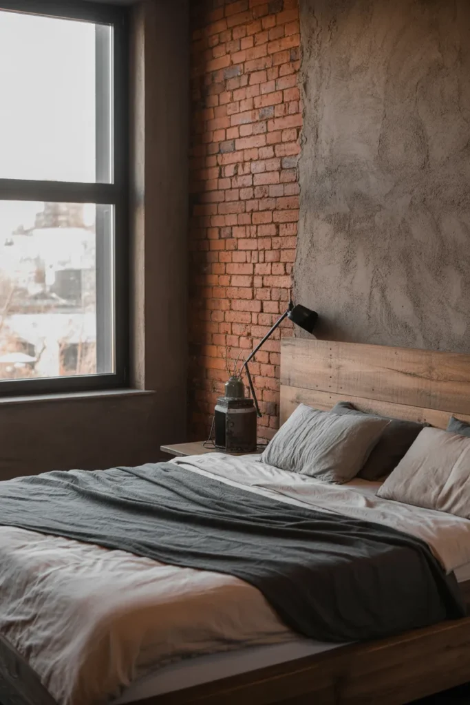 Exposed Brick and Concrete Finishes