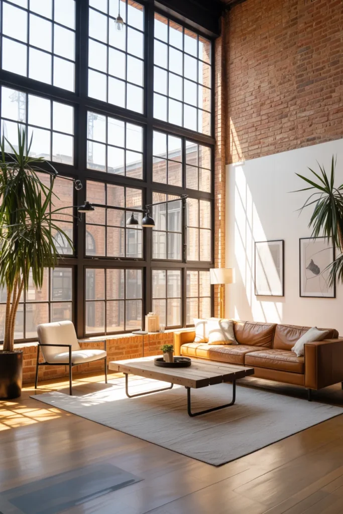 Factory Windows and Natural Light