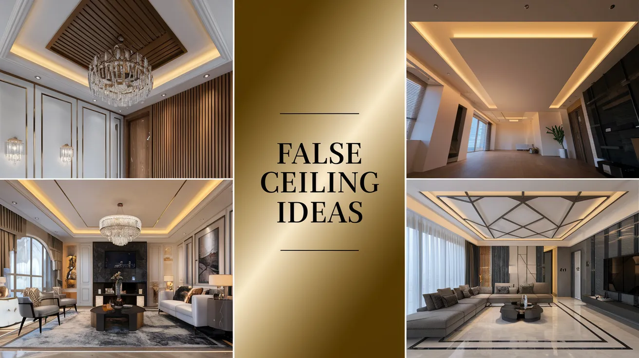 30 False Ceiling Ideas That Instantly Make Your Home Look More Luxurious 1 False Ceiling Ideas