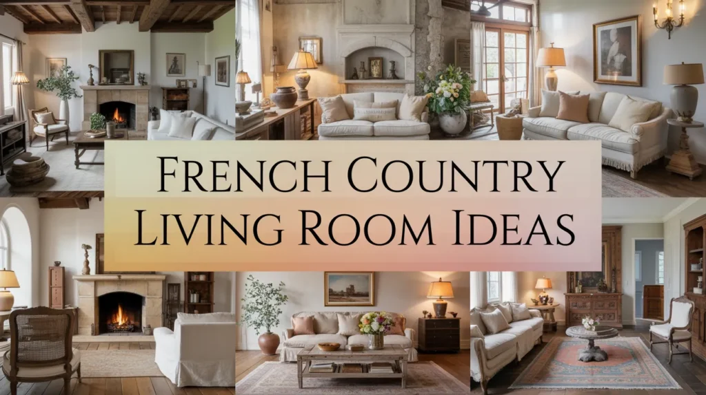 French Country Living Room Ideas