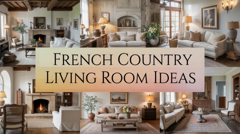 French Country Living Room Ideas