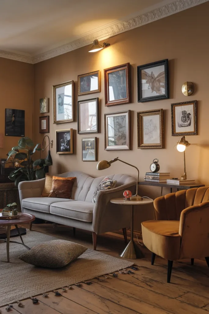 Gallery Wall of Collected Memories