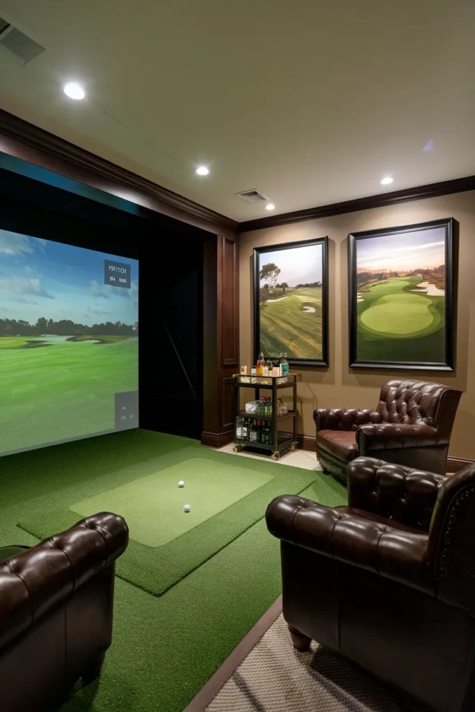 Golf Simulator Retreat
