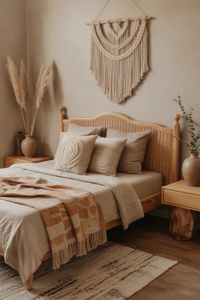 25 Beautiful Boho Bedroom Ideas That Bring Comfort and Soul to Your Space 10 Handcrafted Details that Feel Personal