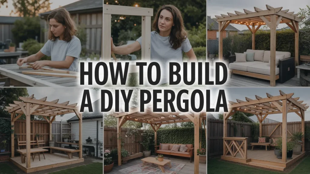 How to Build a DIY Pergola