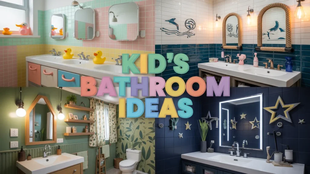Bright, Bold, and Brilliant: Inspiring Kids Bathroom Ideas for Every Home 7 Kids bathroom