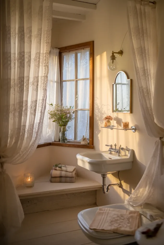 Lace Window Treatments