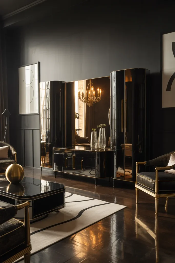 Lacquered Furniture That Brings High Gloss Drama