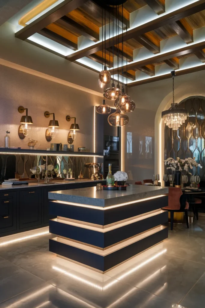 Layer Lighting for a Dramatic Glow