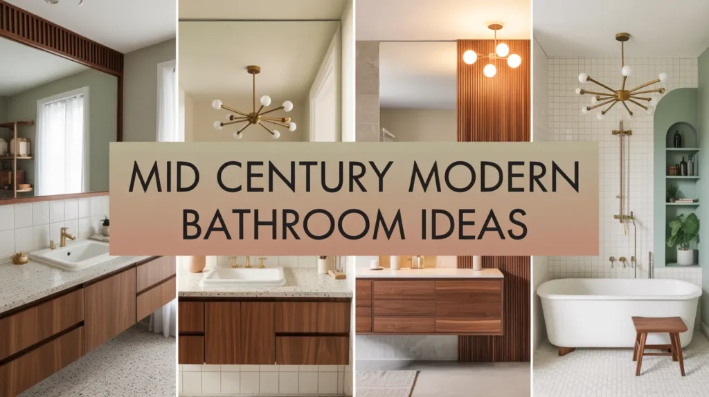 Mid Century Modern Bathroom Ideas
