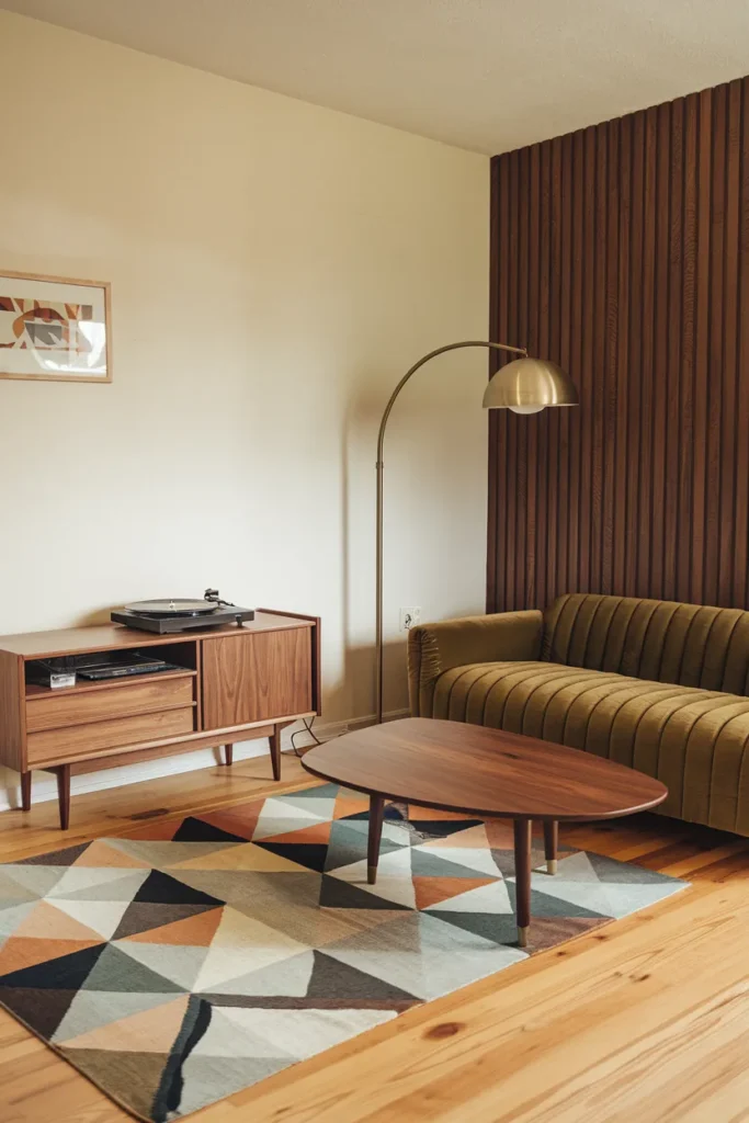 Mid-Century Warmth with Vinyl Soul