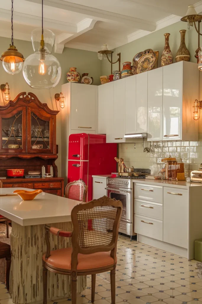 Mix Vintage and Modern for Eclectic Charm