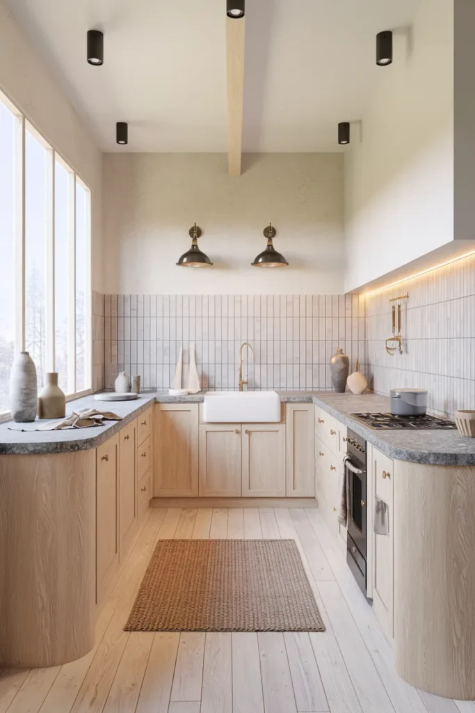 25 Cozy Scandinavian Kitchen Designs That Feel Effortlessly Chic 25 Mixed Materials with Nordic Balance