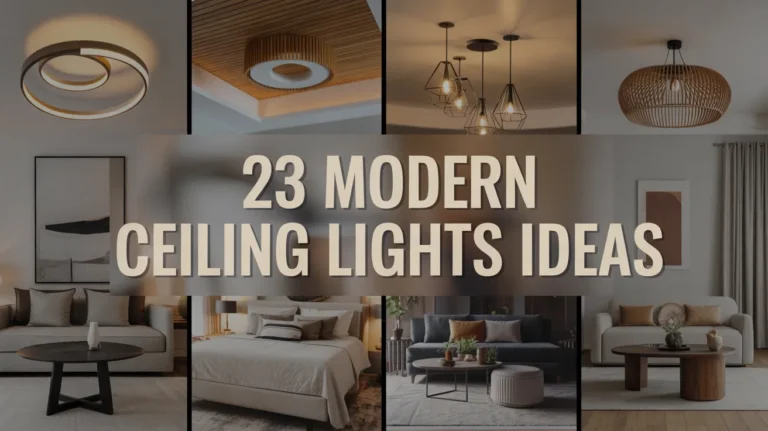 Modern Ceiling Lights Ideas