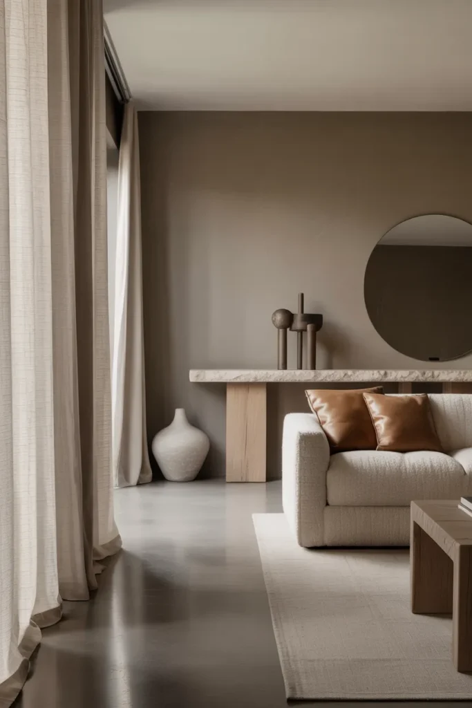 Monochrome Layers and Texture Play