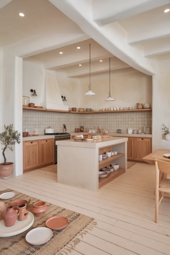 25 Cozy Scandinavian Kitchen Designs That Feel Effortlessly Chic 7 Natural Wood Cabinets with Subtle Grain